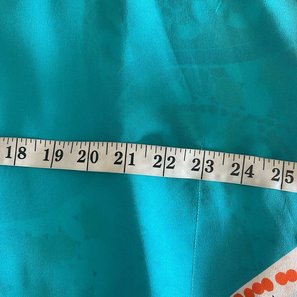 Trina Turk Teal and Pink Mini Dress - Picture 5 of 6